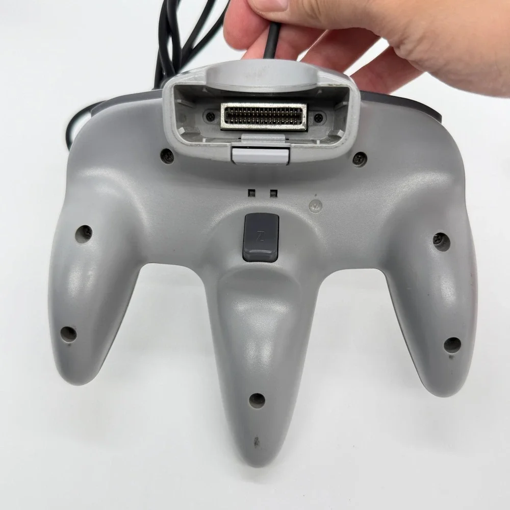 Nintendo 64 N64 Controllers OEM Grey & Red Bundle NUS-005 Authentic Vintage